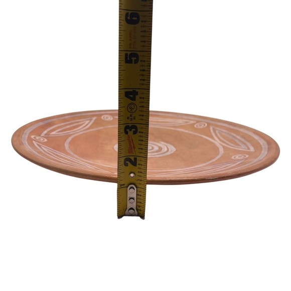 Hand-Carved Kenyan Soapstone Decorative Plate, 12” Tribal Pattern Wall Table Art - Picture 11 of 13